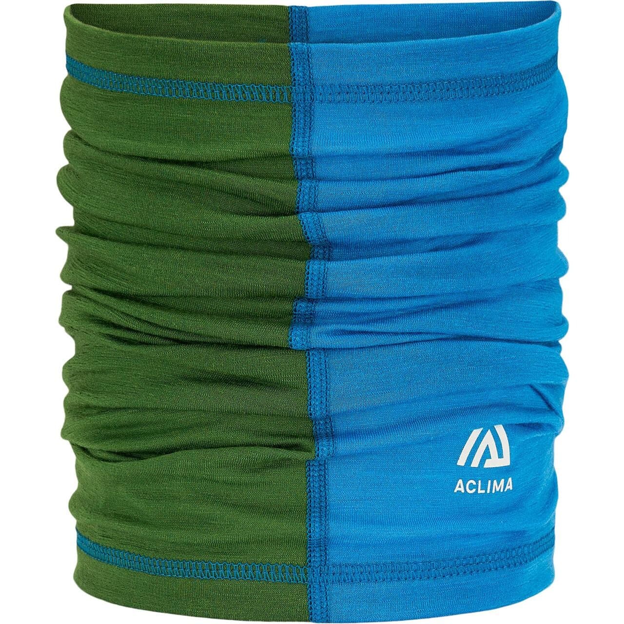 Aclima Kids LightWool Headover (Blå (BLUEJAY/CACTUS) One size)