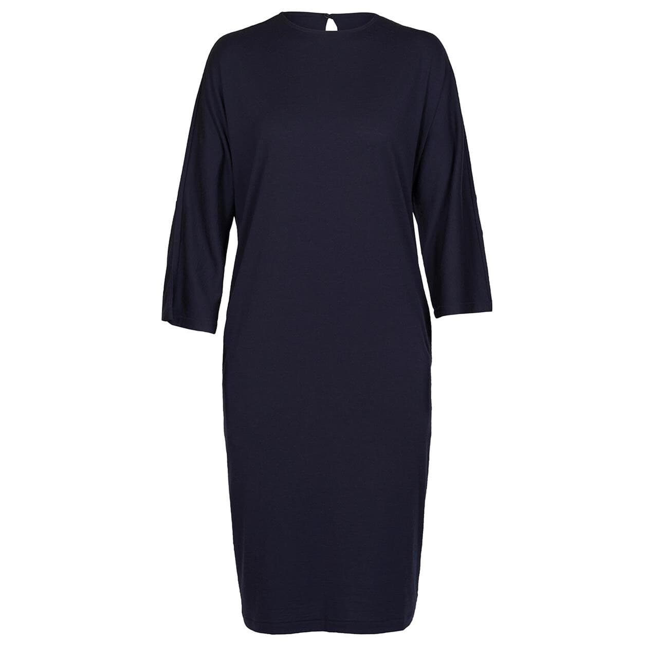 Icebreaker Womens Oasis L/S Dress (Blå (MIDNIGHT NAVY) Small)
