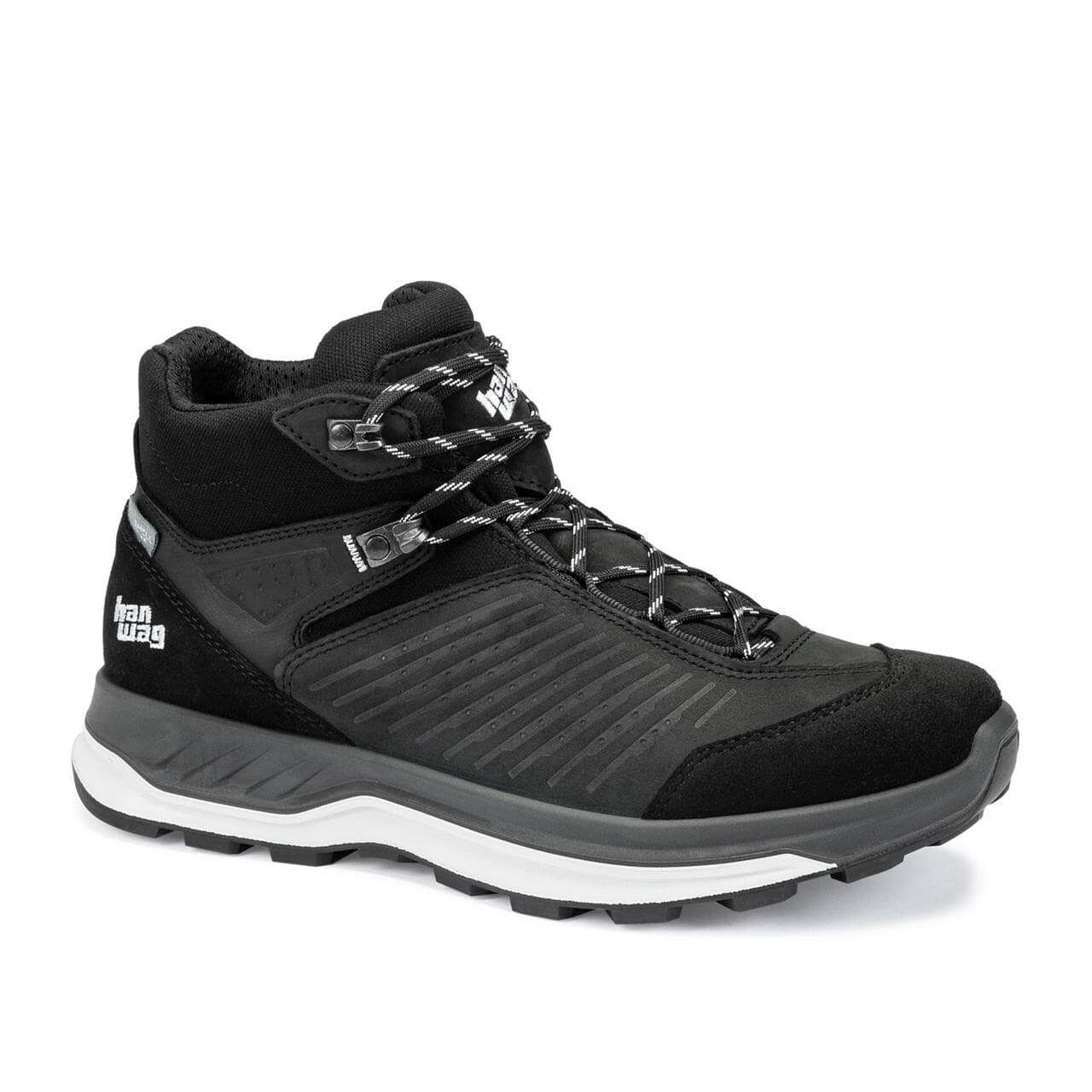 Hanwag Mens Bluestrait ES (Sort (BLACK/LIGHT GREY) 47)