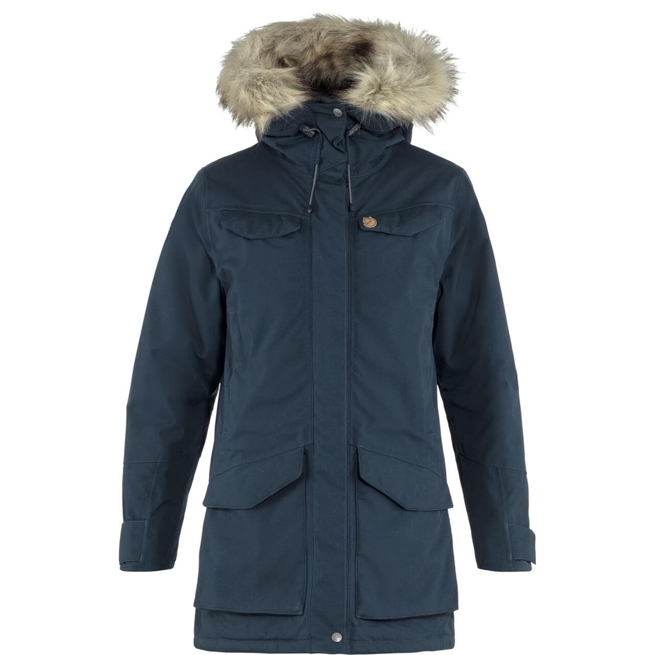 Fjällräven Womens Nuuk Parka (Blå (DARK NAVY/555) XX-small)