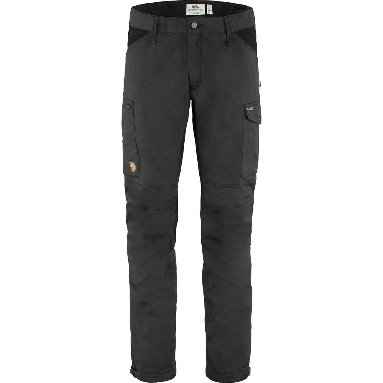 Fjällräven Mens Kaipak Trousers (Grå (DARK GREY-BLACK/030-550) 48)