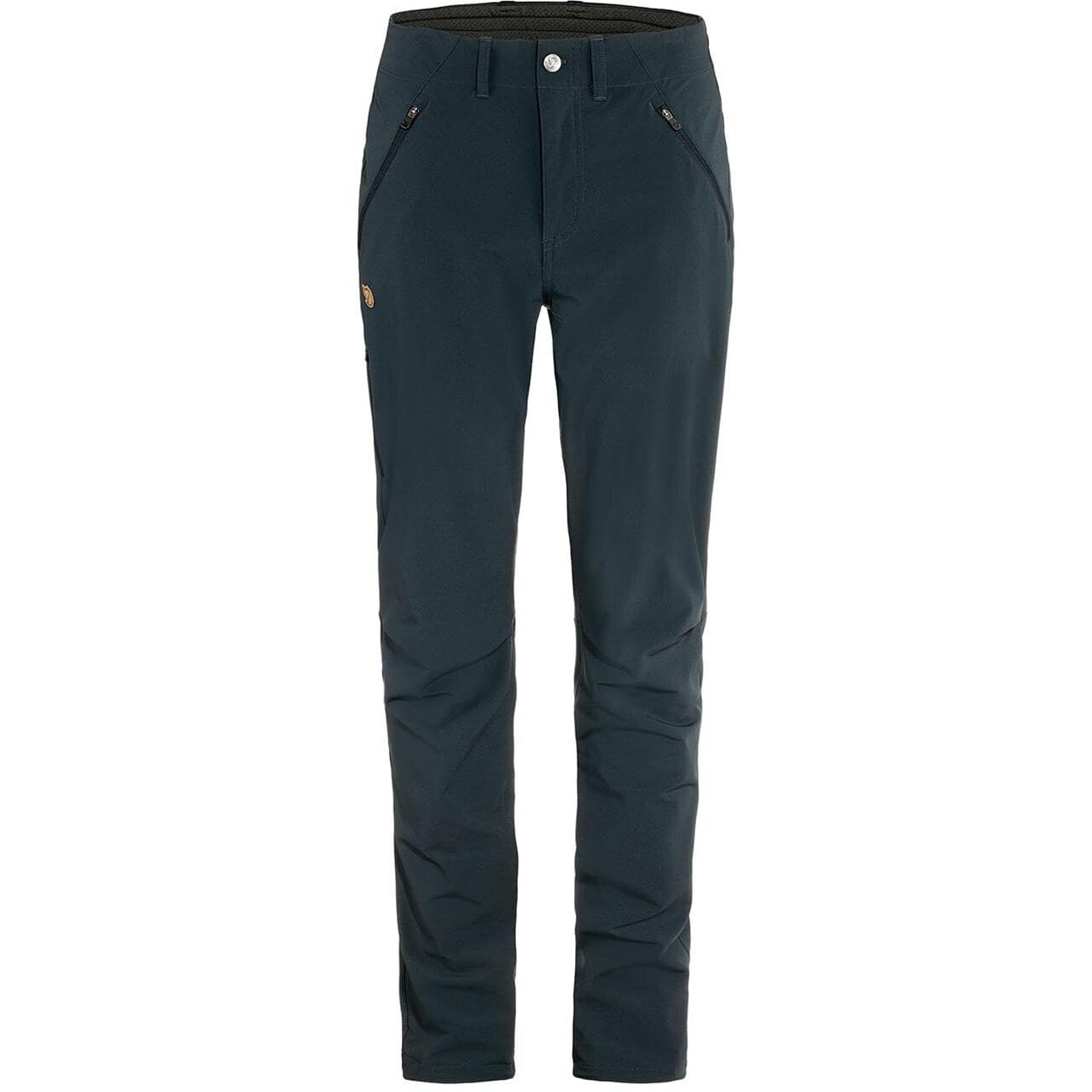 Fjällräven Womens Abisko Trail Stretch Trousers (Blå (DARK NAVY/555) 46 lang)