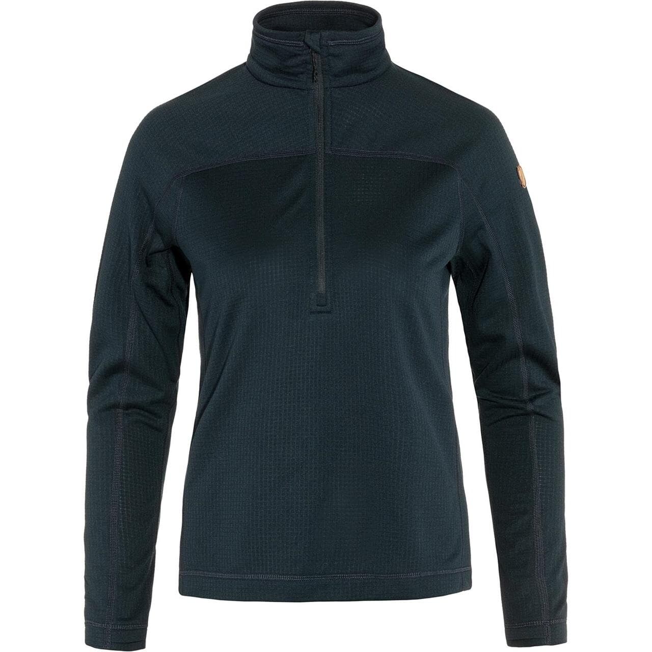 Fjällräven Womens Abisko Lite Fleece Half Zip (Blå (DARK NAVY/555) Medium)
