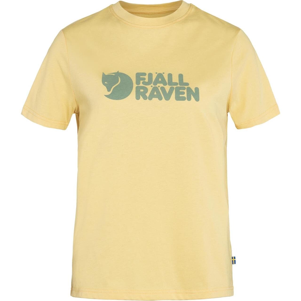 Fjällräven Womens Fjällräven Logo Tee (Gul (MAIS YELLOW/133) Small)