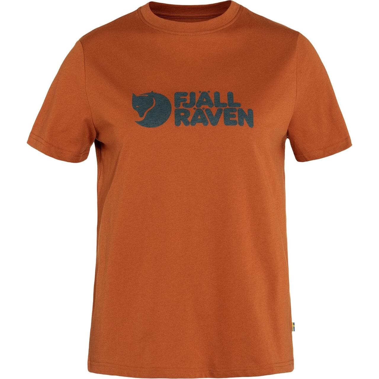 Fjällräven Womens Fjällräven Logo Tee (Brun (TERRACOTTA BROWN/243) Small)