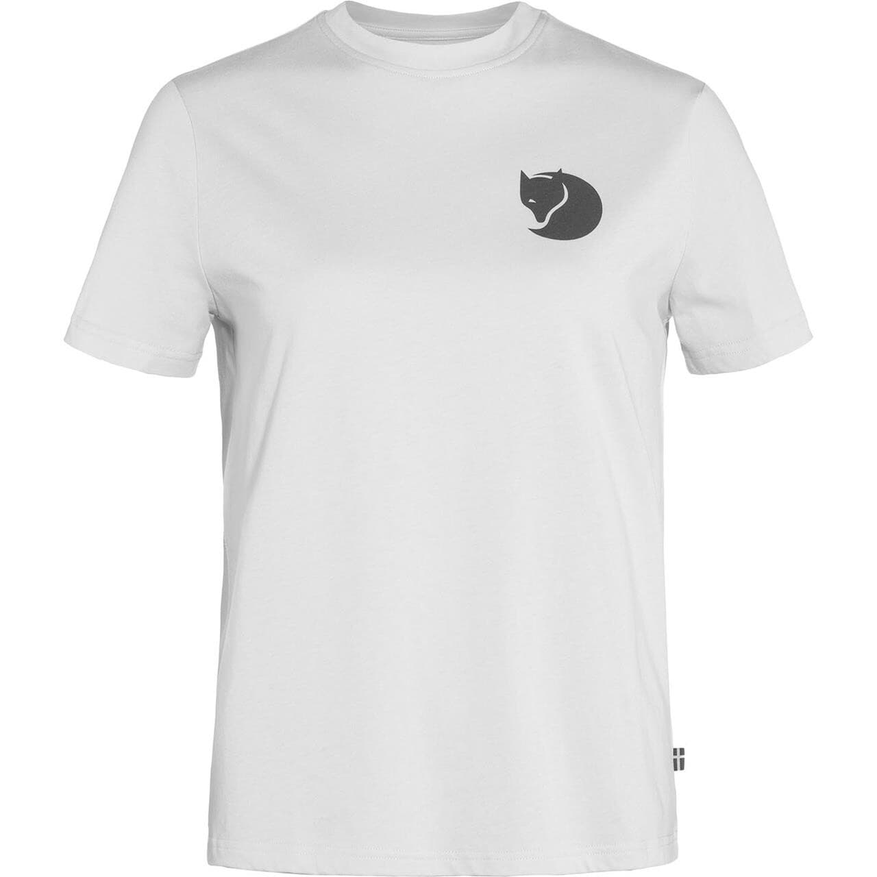 Fjällräven Womens Fox Boxy Logo Tee (Hvid (CHALK WHITE/113) Small)