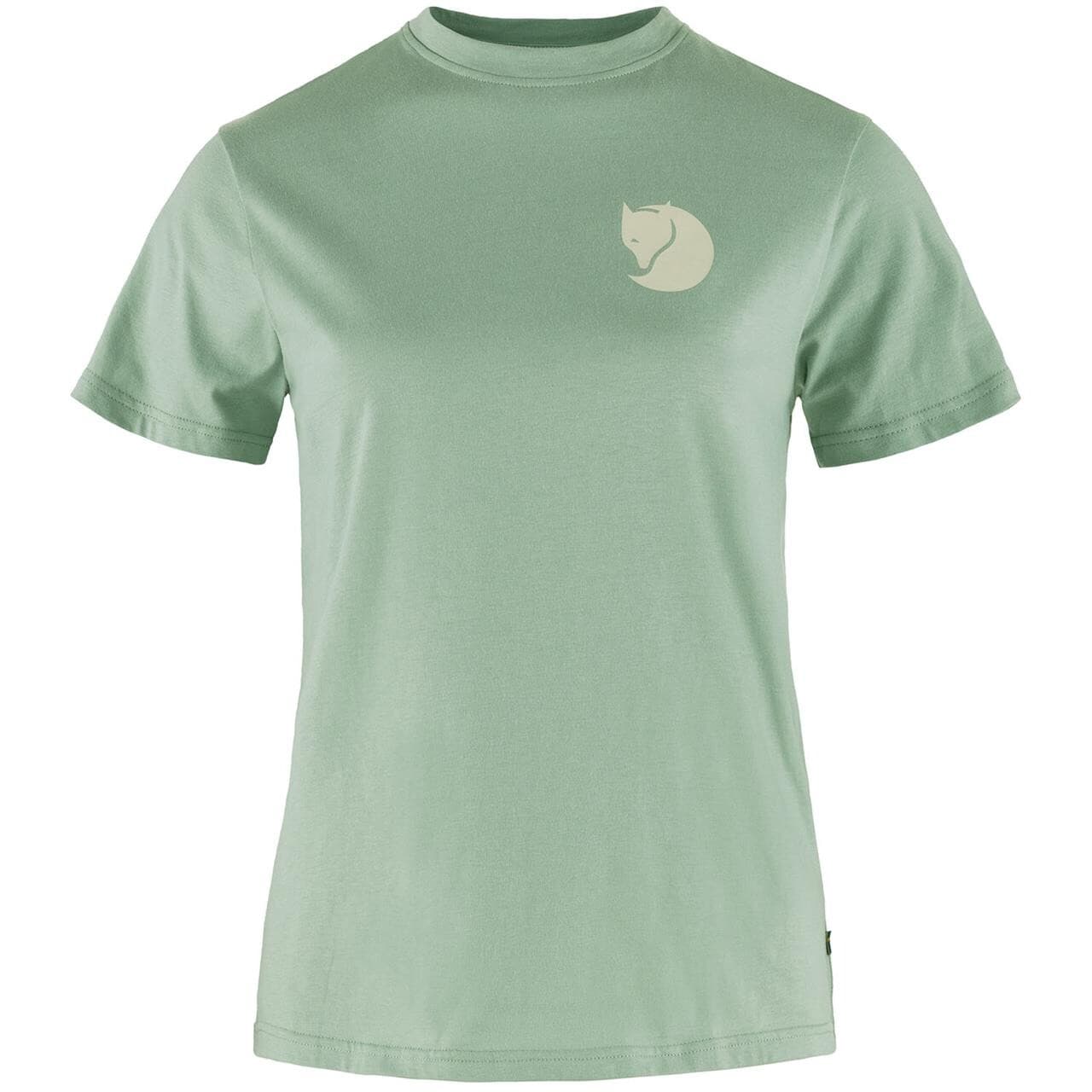 Fjällräven Womens Fox Boxy Logo Tee (Grøn (MISTY GREEN/674) X-small)