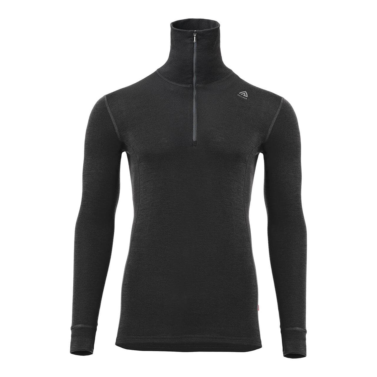 Aclima Mens WarmWool Polo (Sort (JET BLACK) X-large)