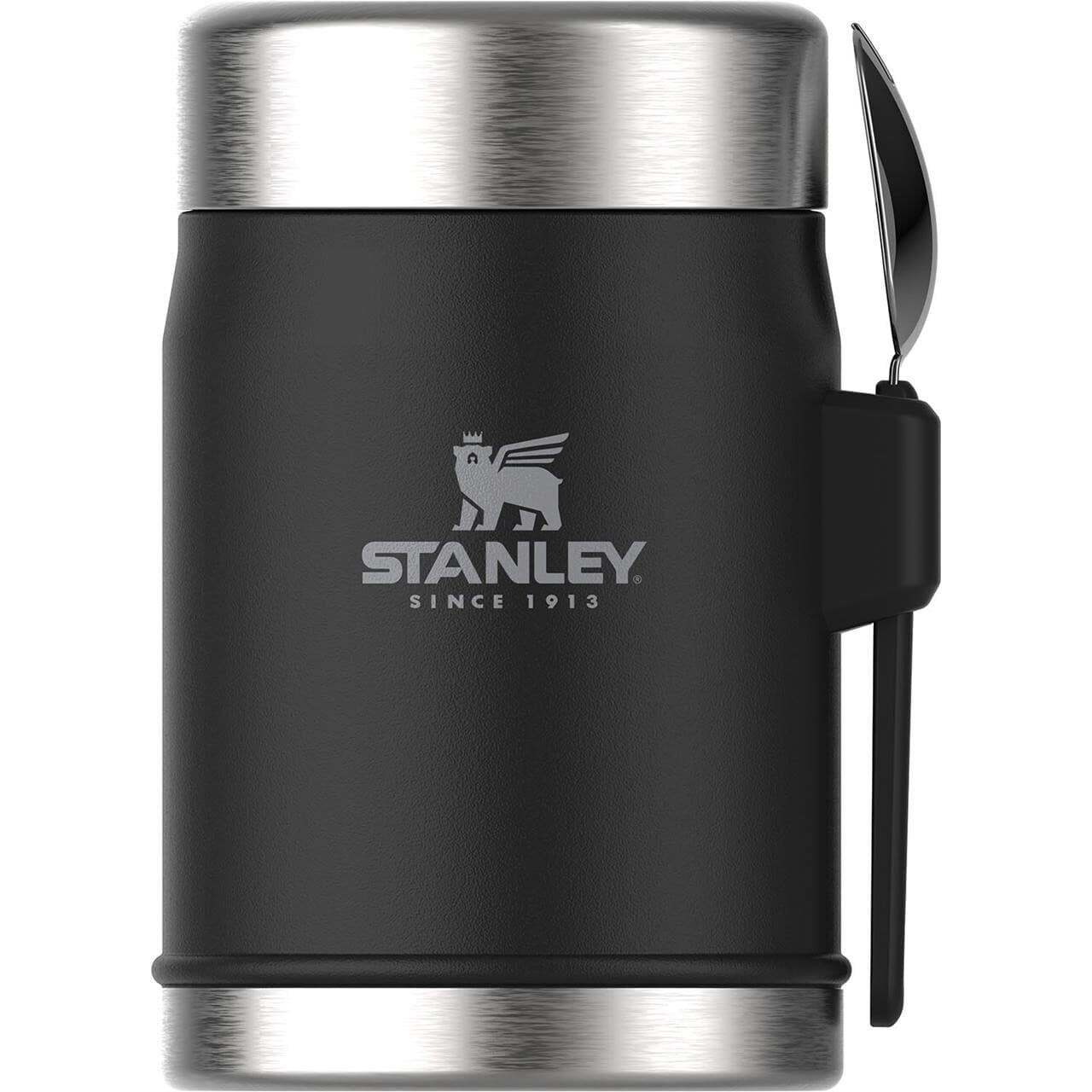 Stanley Legendary Food Jar + Spork 0,4l (Sort (MATTE BLACK))