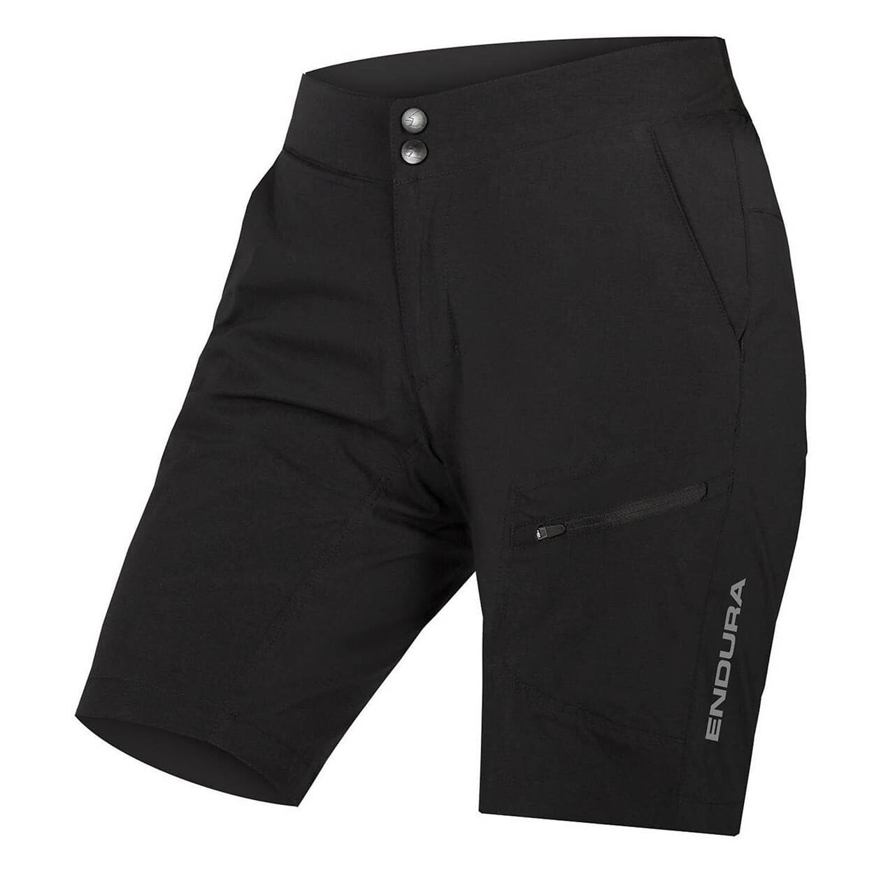 Endura Womens Hummvee Short With Liner (Sort (BLACK) Large)