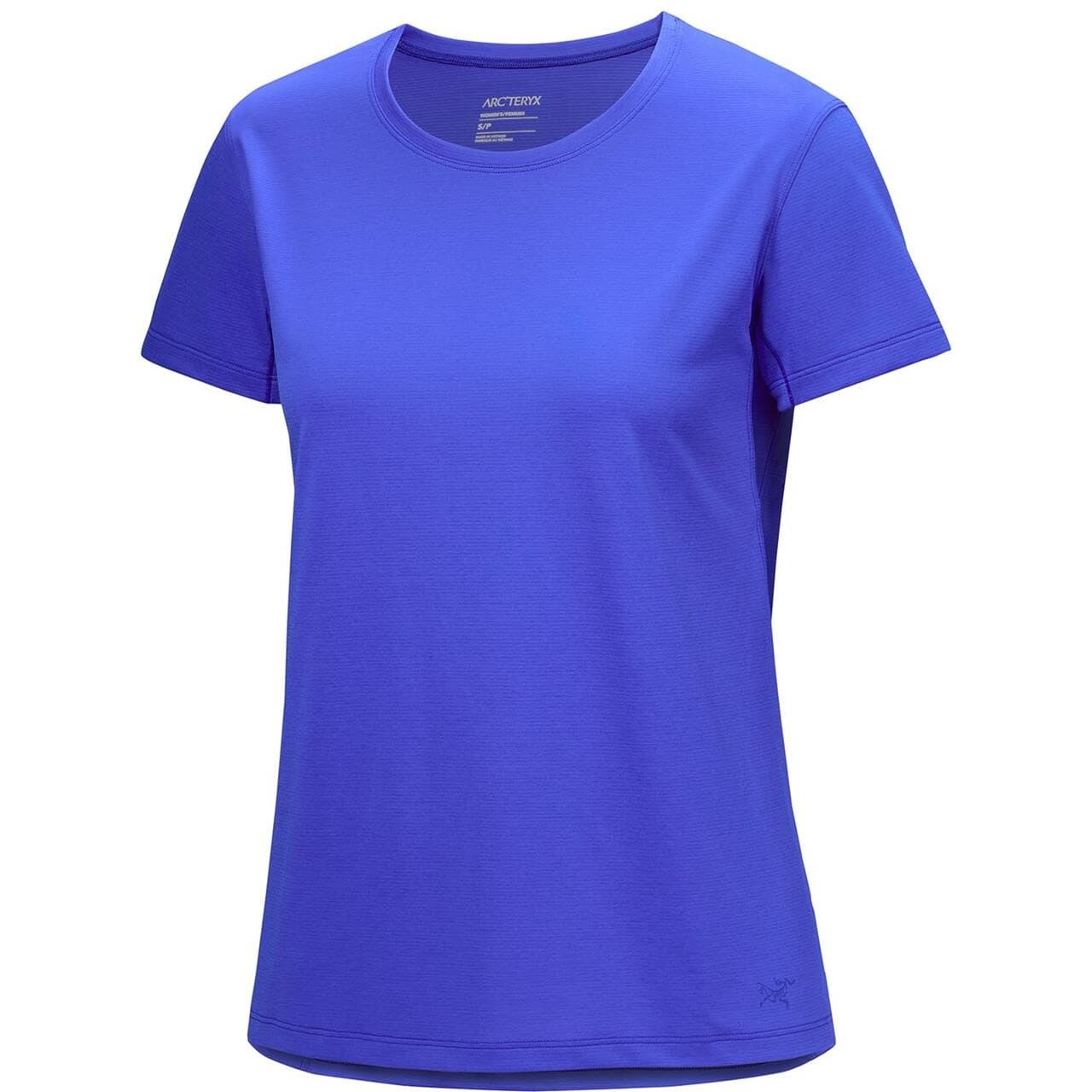 Arcteryx Womens Taema Crew S/S (Blå (ELECTRA HEATHER) Medium)