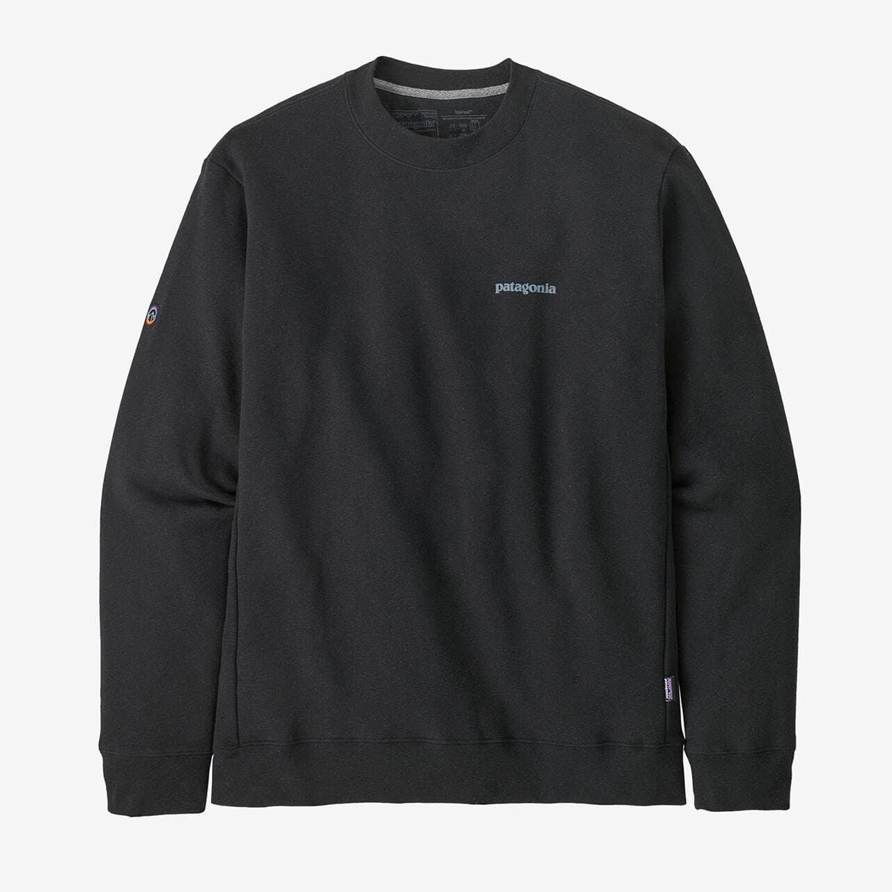 Patagonia Fitz Roy Icon Uprisal Crew Sweatshirt (Sort (INK BLACK) X-large)