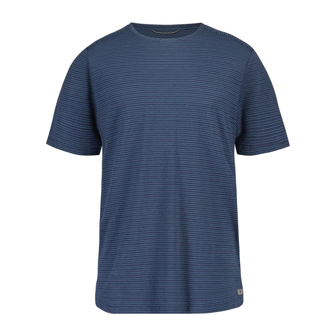 Royal Robbins Mens Vacationer Crew S/S (Blå (NAVY STR) X-large)