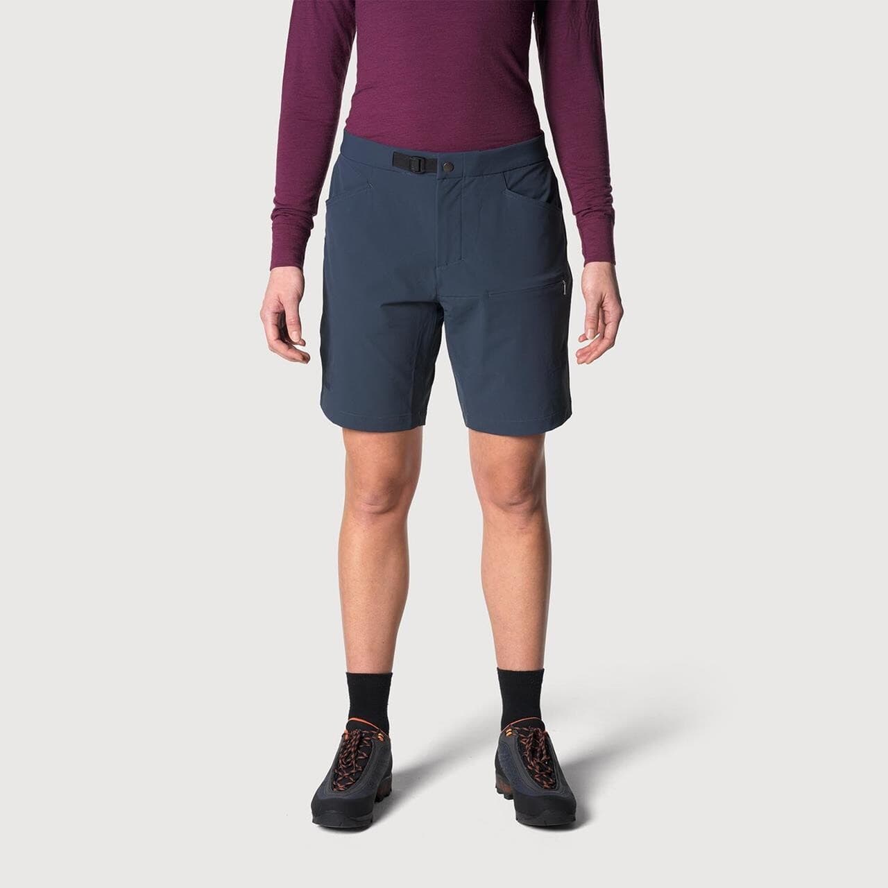 Tierra Womens Tarfala Shorts (Blå (MOONLESS NAVY) 40)