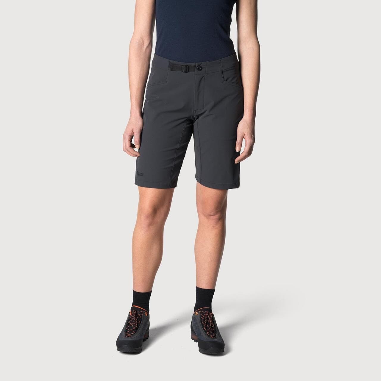 Tierra Womens Off-Course Shorts - 11" (Sort (BLACK/ASPHALT) 36)