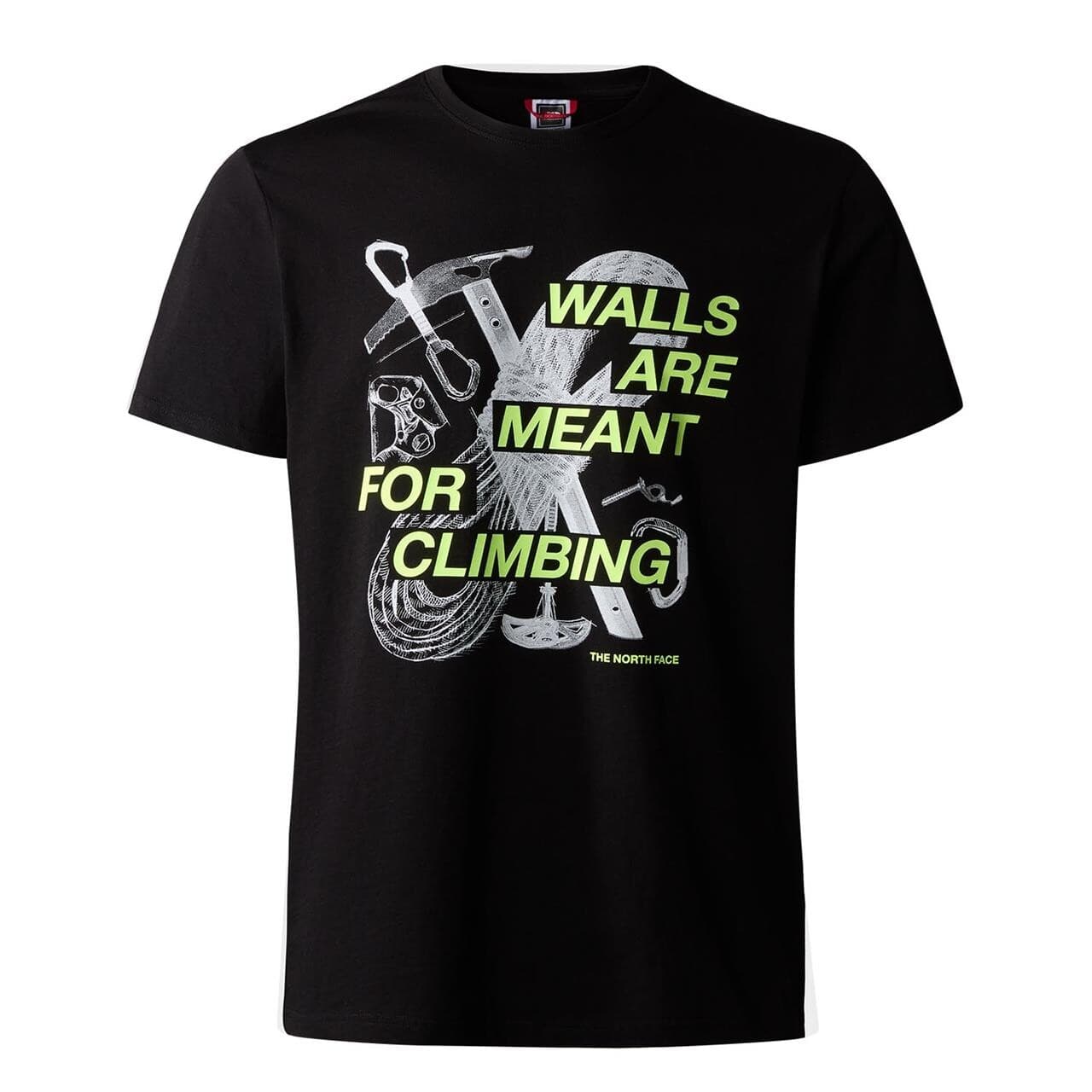 The North Face Mens Outdoor S/S Graphic Tee (Sort (TNF BLACK) Medium)