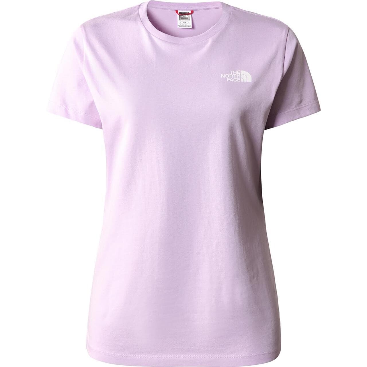 The North Face Womens S/S Outdoor Graphic Tee (Lilla (LUPINE) Medium)
