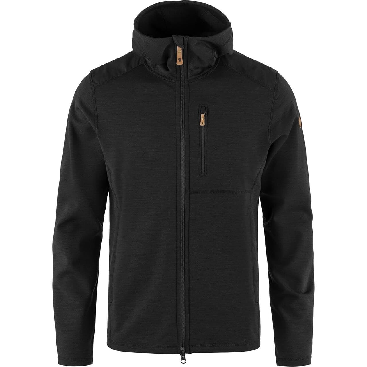 Fjällräven Mens Keb Fleece Hoodie (Sort (BLACK/550) Medium)