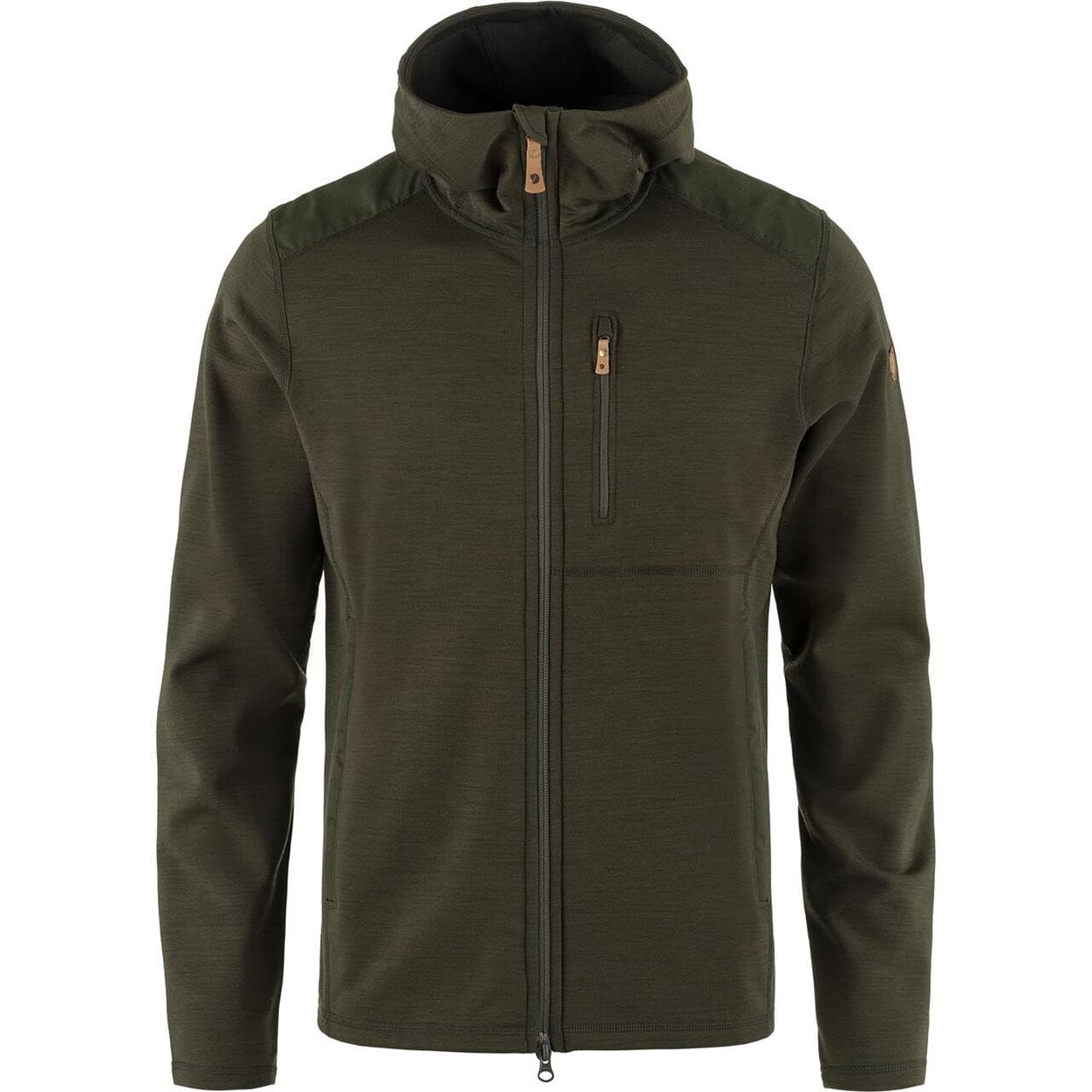 Fjällräven Mens Keb Fleece Hoodie (Grøn (DEEP FOREST/662) XX-large)