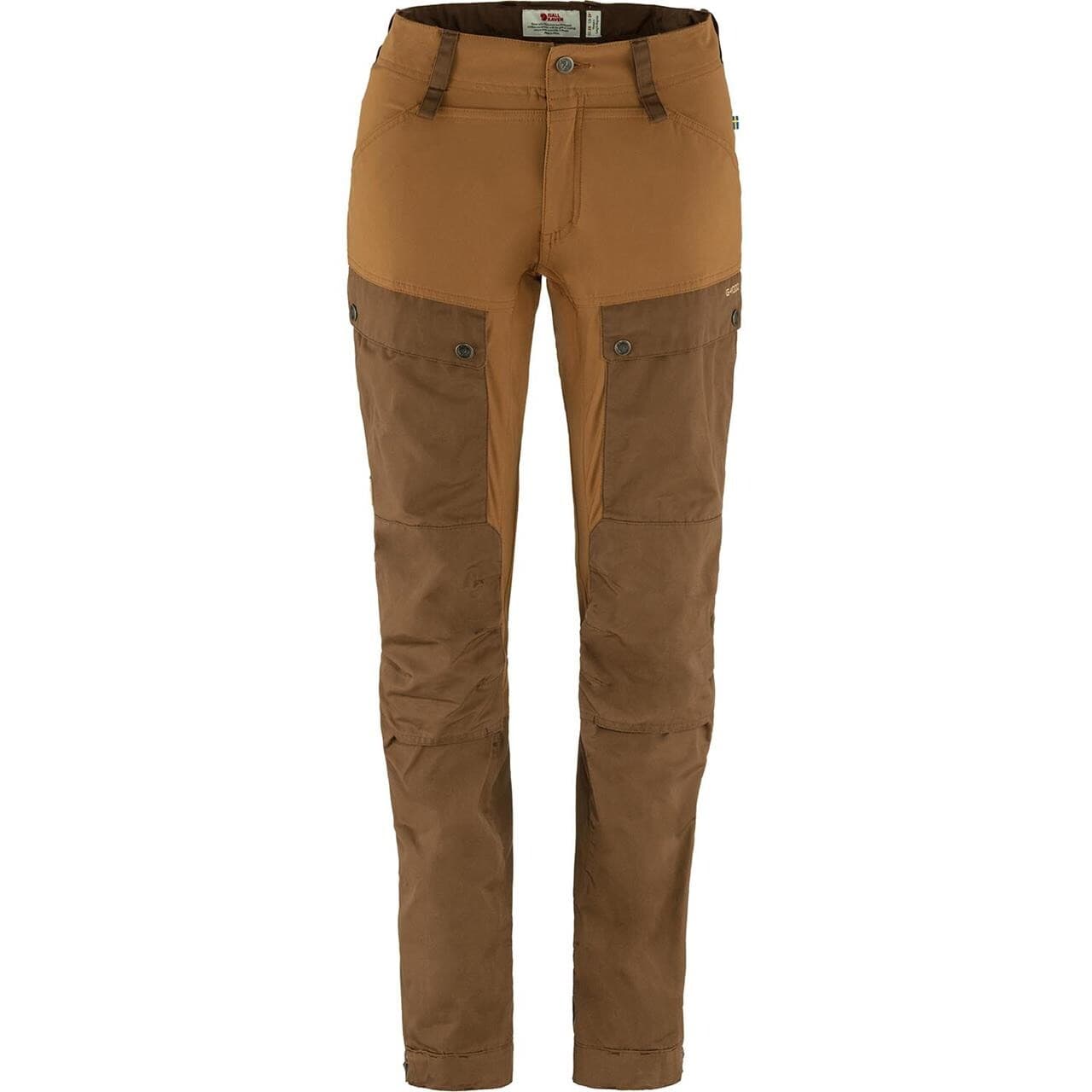 Fjällräven Womens Keb Trousers Curved (Brun (TIMBER BROWN-CHESTNUT/248-230) 40 kort)