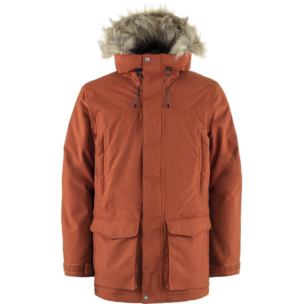 Fjällräven Mens Nuuk Lite Parka (Rød (AUTUMN LEAF/215) XX-large)