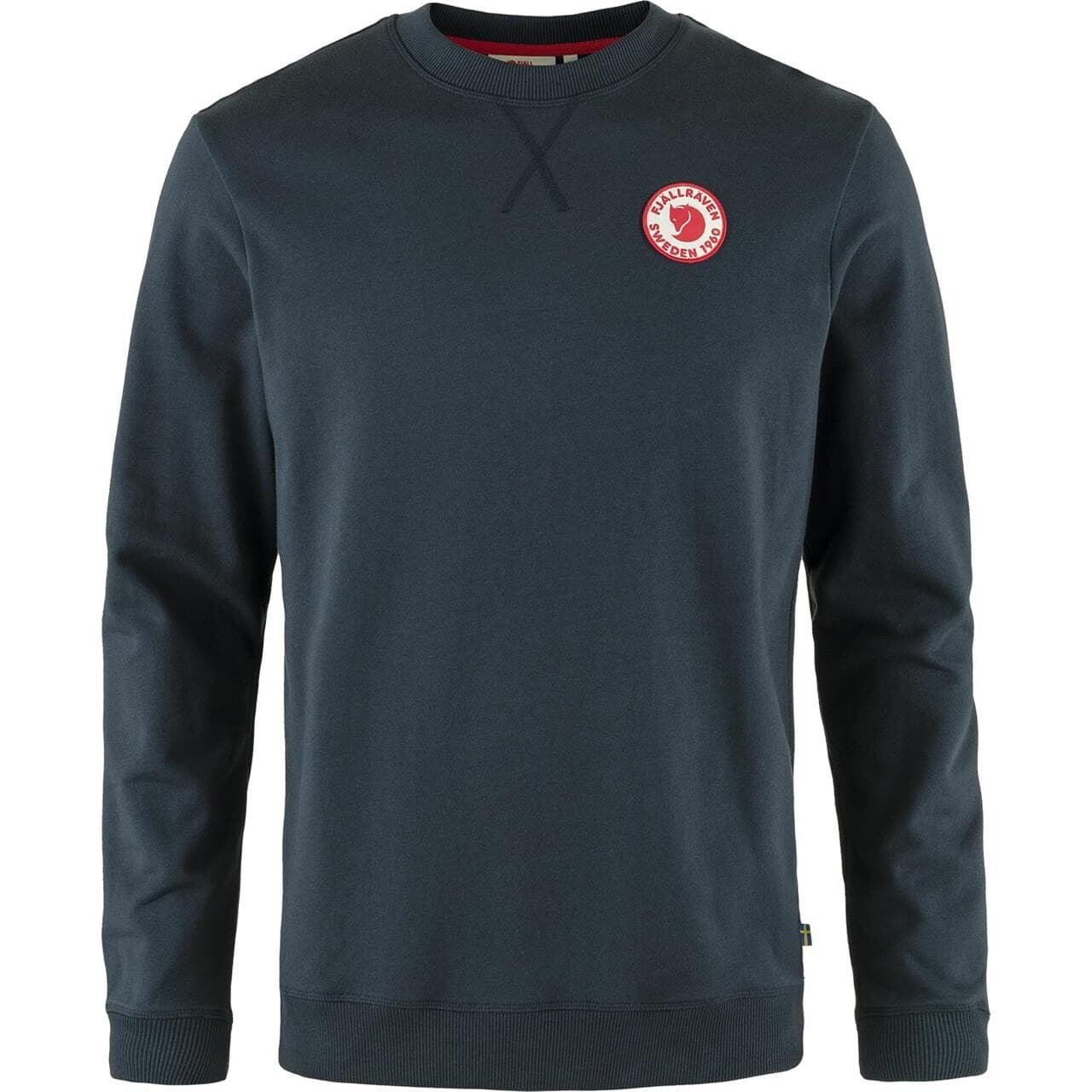 Fjällräven Mens 1960 Logo Badge Sweater (Blå (DARK NAVY/555) Large)