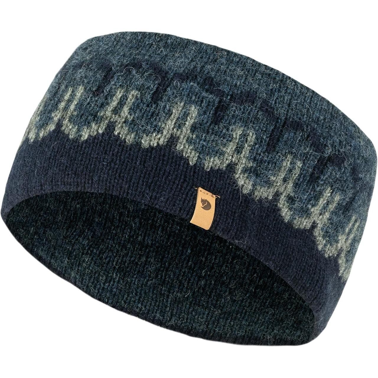 Fjällräven Övik Path Knit Headband (Blå (DARK NAVY-NAVY/555-560) One size)
