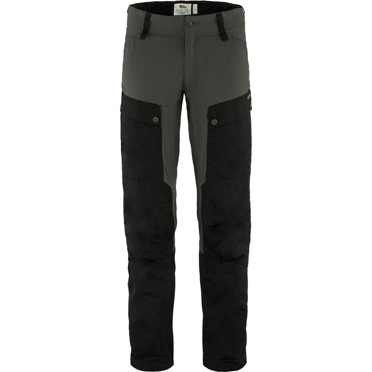 Fjällräven Mens Keb Trousers (Sort (BLACK-STONE GREY/550-018) 48)
