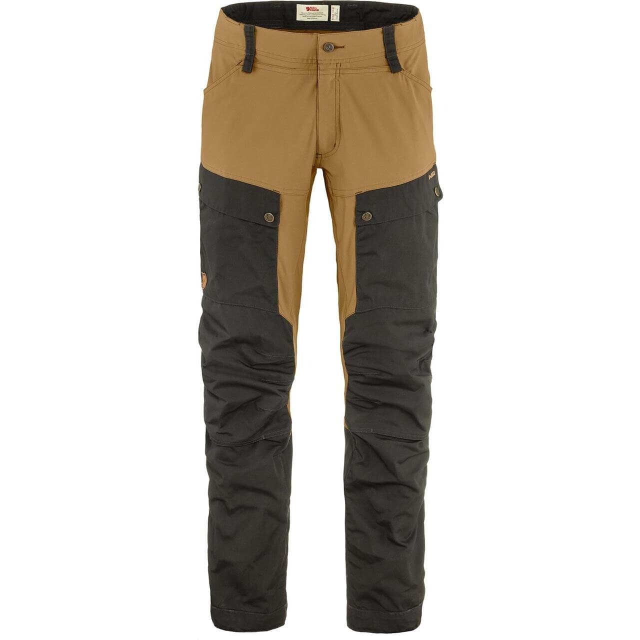 Fjällräven Mens Keb Trousers (Grå (DARK GREY-BUCKWHT BRWN/030-232) 44 kort)