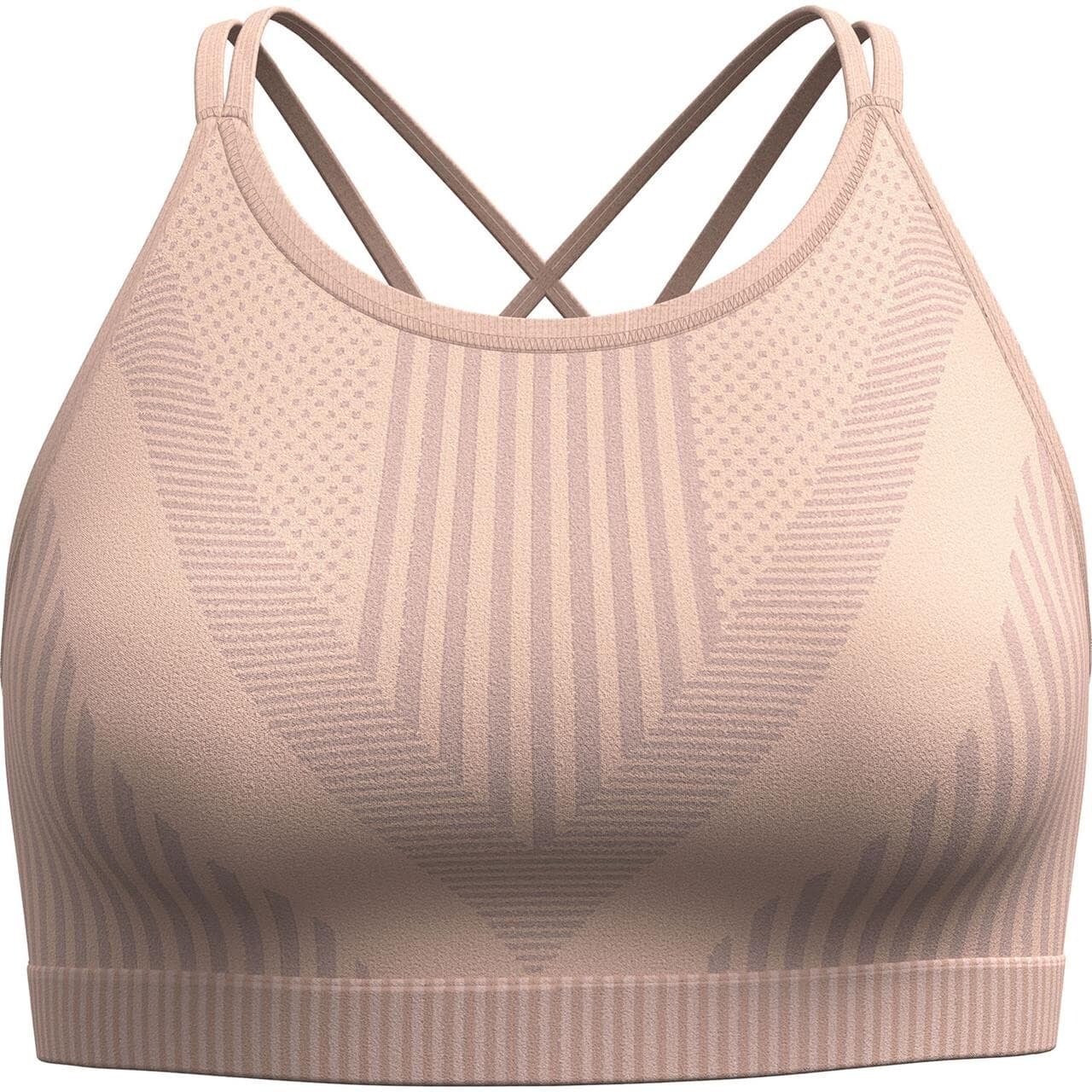 Smartwool Womens Intraknit Strappy Bra (Lyserød (PINK SUGAR HEATHER) Medium)
