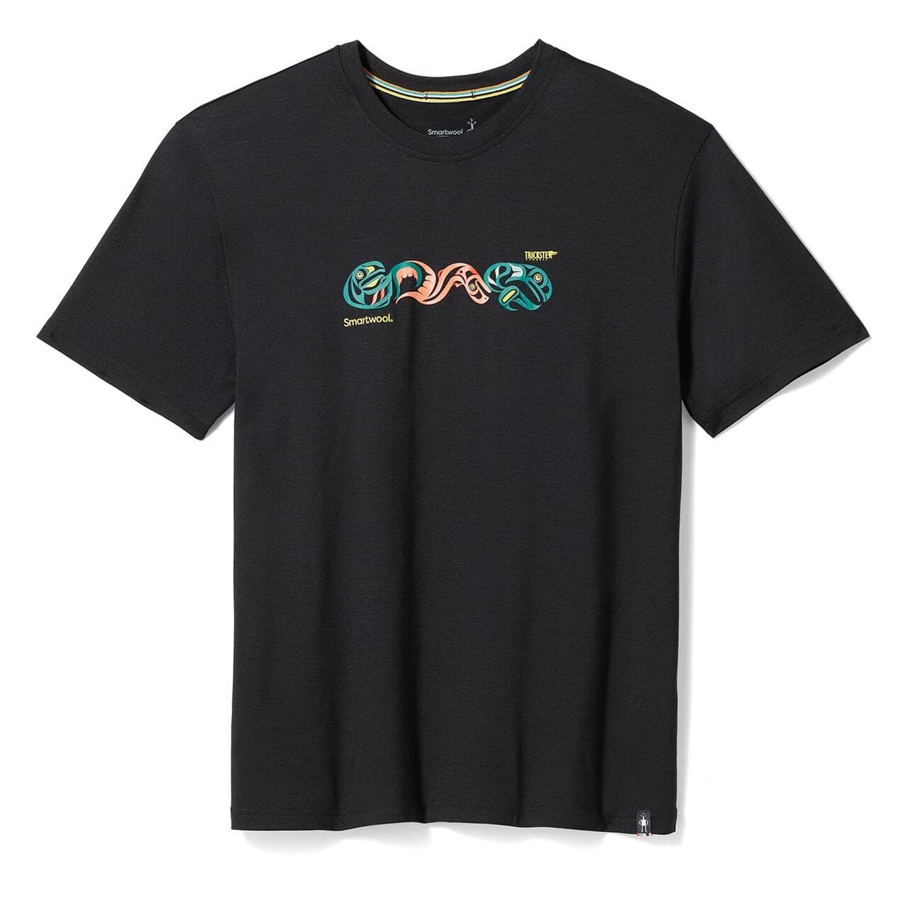 Smartwool Mens Sockeye Season Graphic S/S Tee (Sort (BLACK) Small)