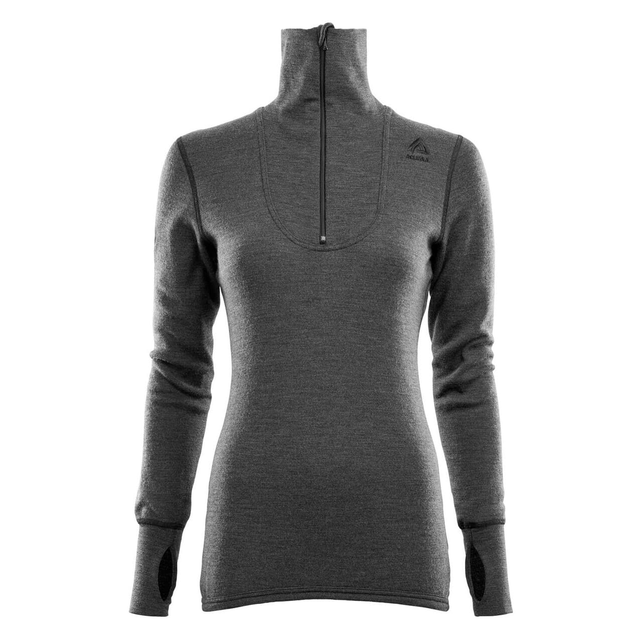 Aclima Womens Doublewool Polo (Grå (MARENGO/JET BLACK) Medium)