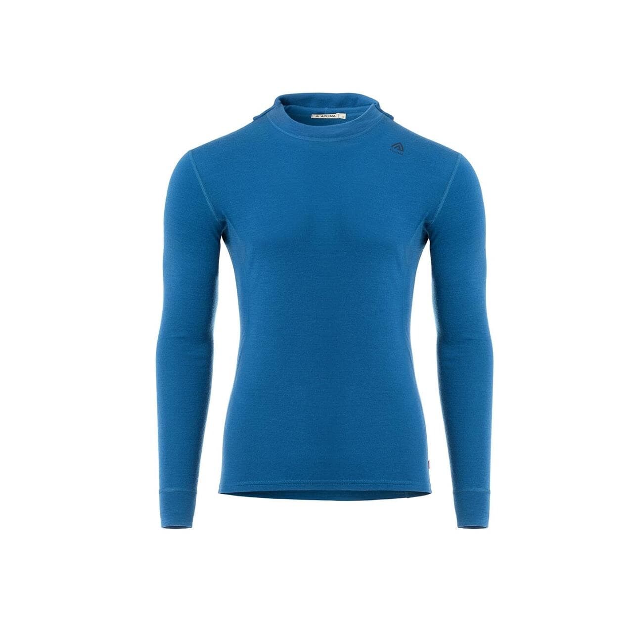 Aclima Mens WarmWool Hoodsweater V2 (Blå (CORSAIR) Large)