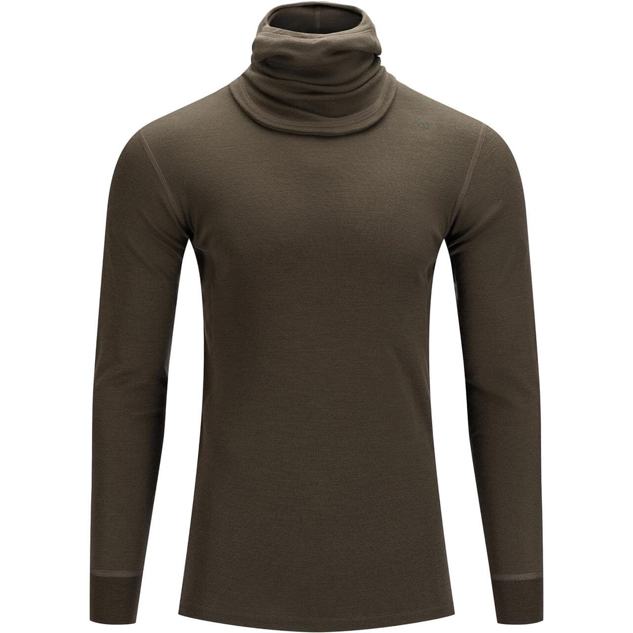 Aclima Mens WarmWool Hoodsweater V2 (Grøn (TARMAC) Medium)