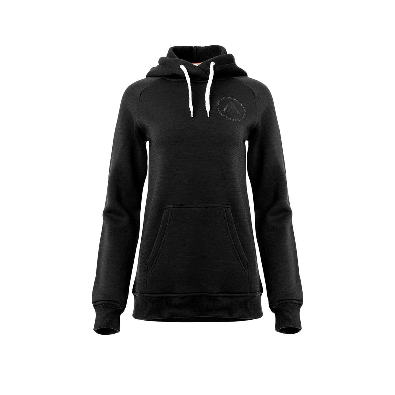 Aclima Womens Fleecewool V2 Hoodie (Sort (JET BLACK) Small)