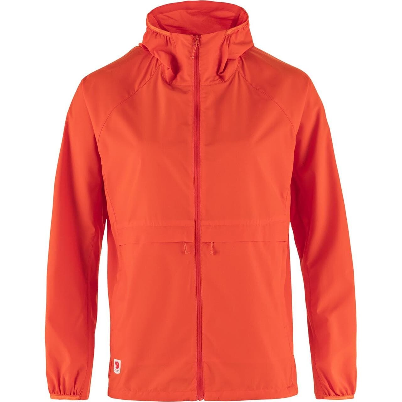 Fjällräven Womens High Coast Wind Hoodie (Orange (FLAME ORANGE/214) Small)