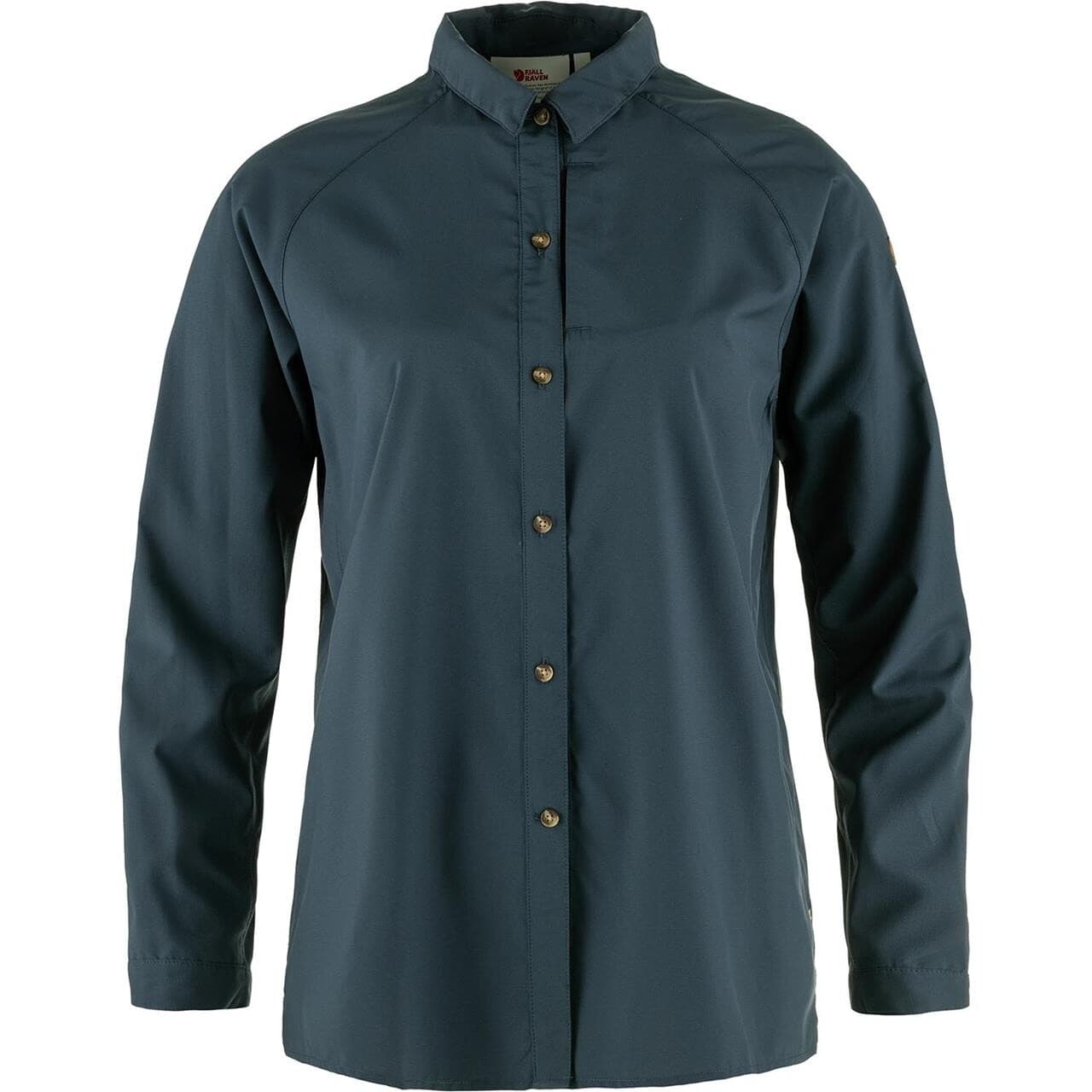 Fjällräven Womens Abisko Hike Shirt (Blå (NAVY/560) X-small)