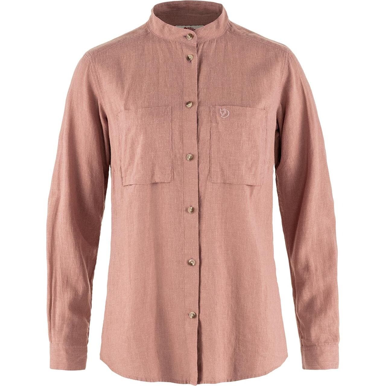 Fjällräven Womens Övik Hemp Shirt L/S (Lyserød (DUSTY ROSE/300) Small)