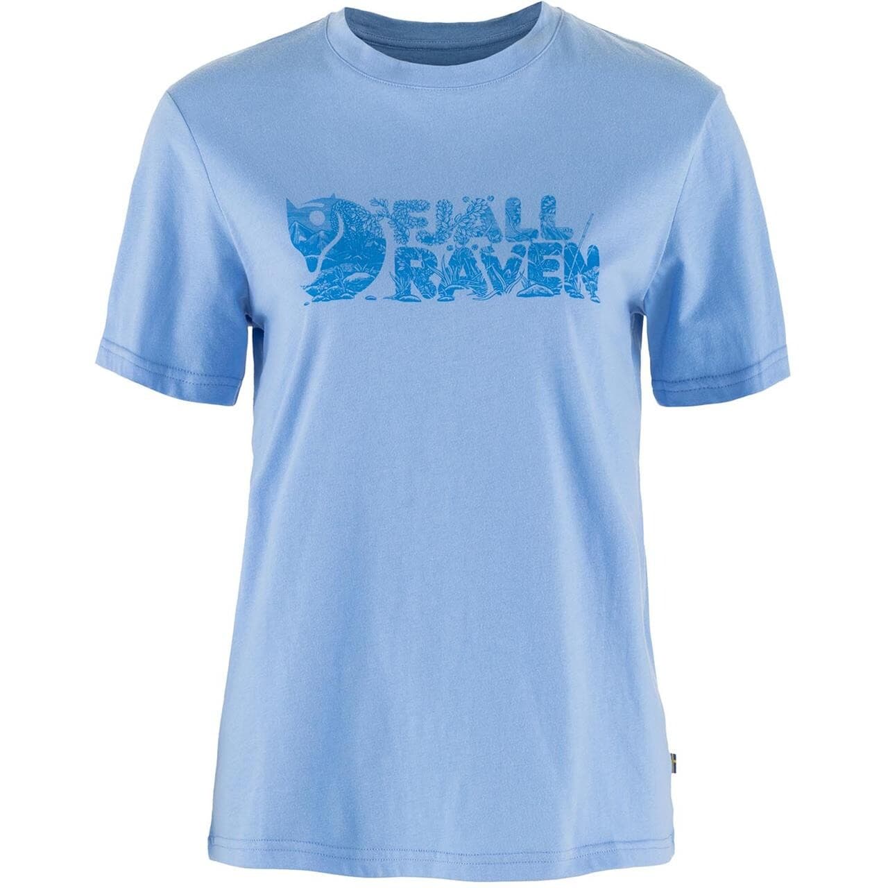 Fjällräven Womens Lush Logo T-shirt (Blå (ULTRAMARINE/537) X-small)