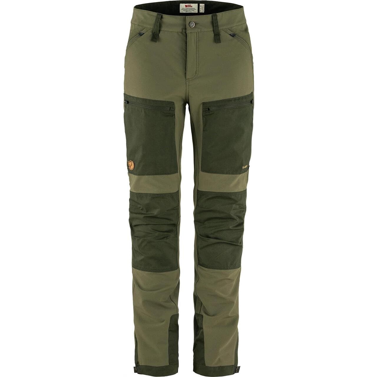 Fjällräven Womens Keb Agile Trousers (Grøn (LAUREL GREEN-DP FOREST/625-662) 36 kort)