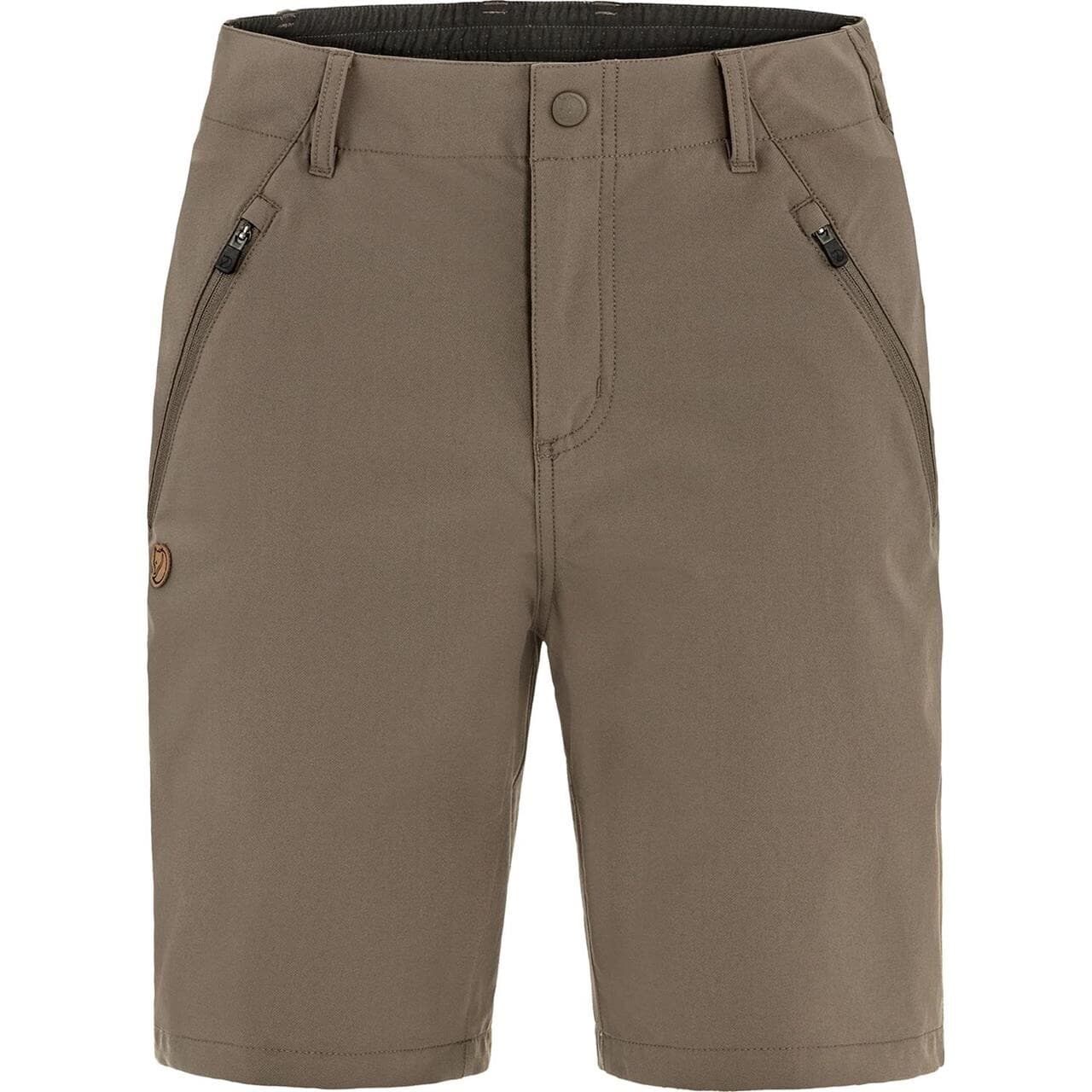 Fjällräven Womens Abisko Trail Stretch Shorts (Brun (SUEDE BROWN/244) 38)