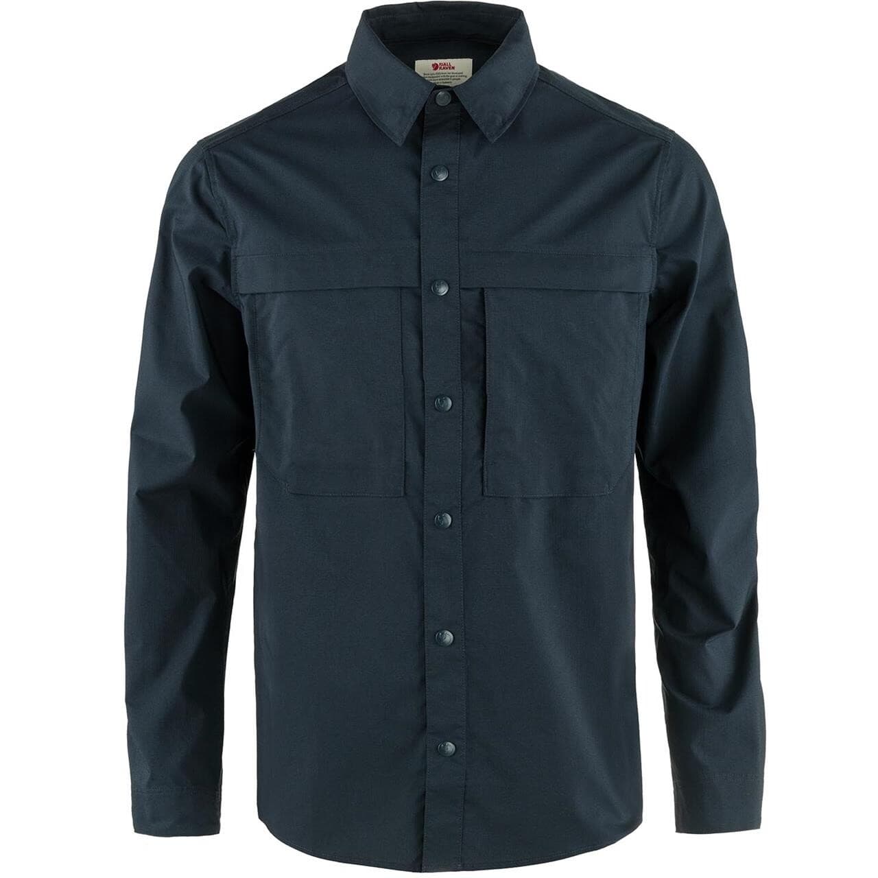 Fjällräven Mens Abisko Trail Shirt L/S (Blå (DARK NAVY/555) Medium)