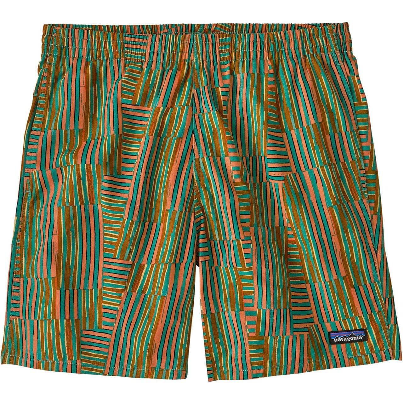 Patagonia Mens Funhoggers Shorts (Grøn (QUILTY FITZ: HEARTLEAF GREEN) Small)