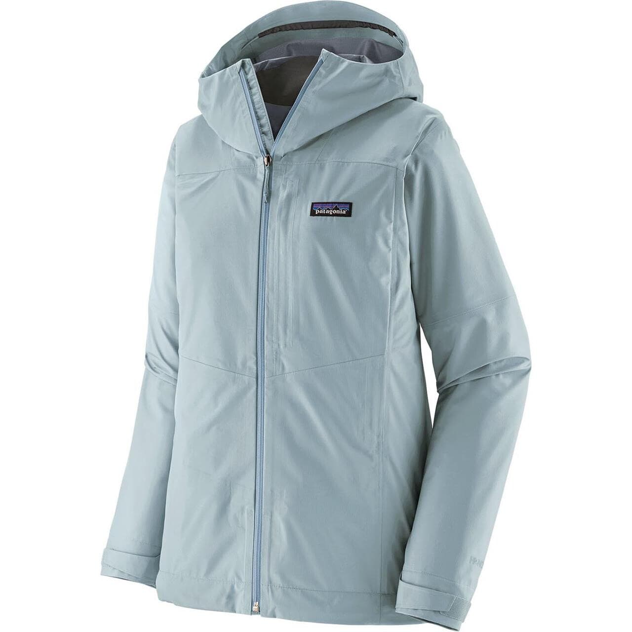 Patagonia Womens Boulder Fork Rain Jacket (Blå (FLECK BLUE) Small)