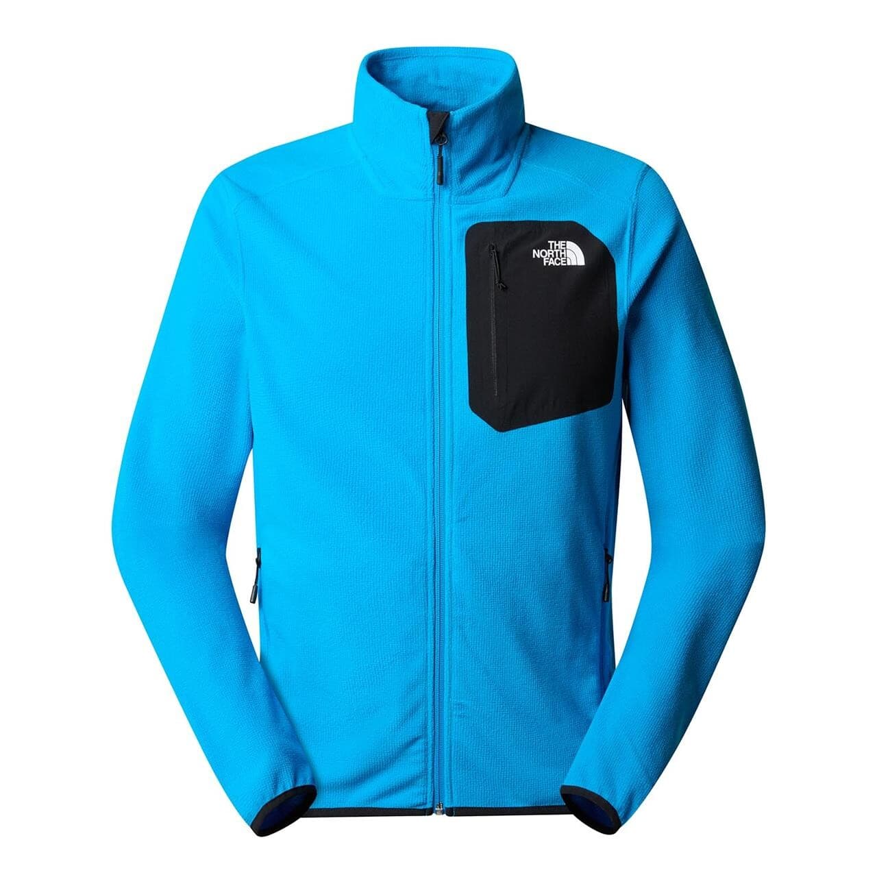 The North Face Mens Experit Grid Fleece (Blå (SKYLINE BLUE/TNF BLACK) Small)