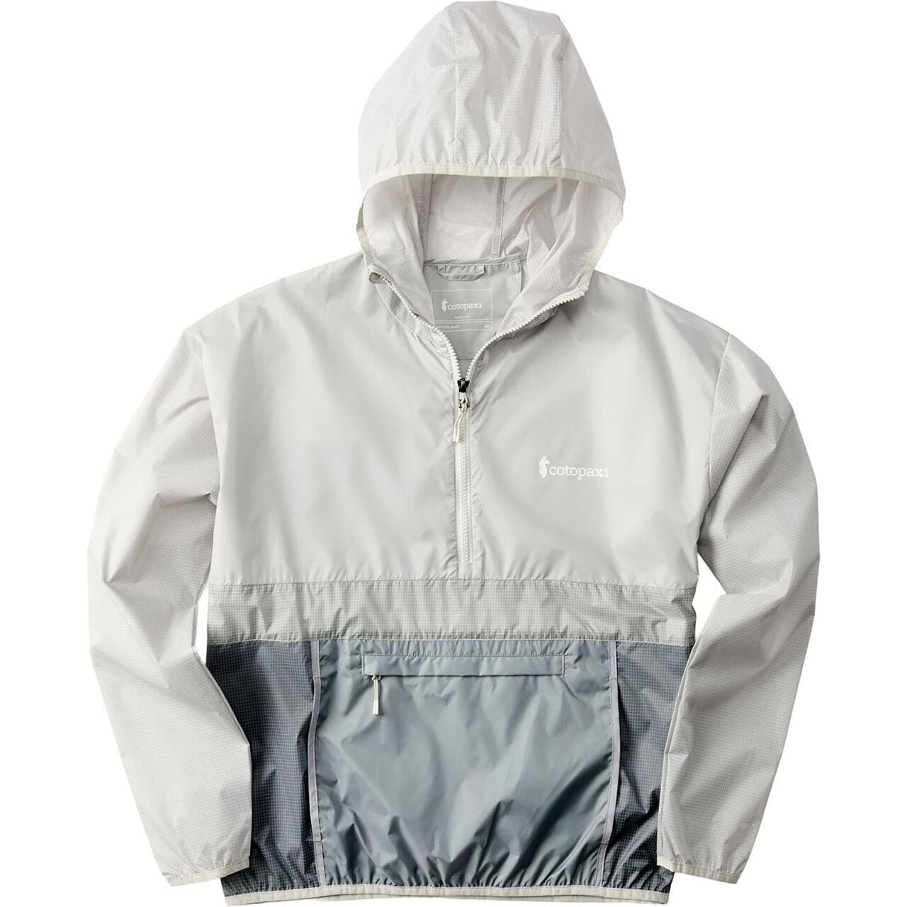 Cotopaxi Womens Teca Half-zip Windbreaker (Hvid (LOOKS LIKE RAIN) Medium)