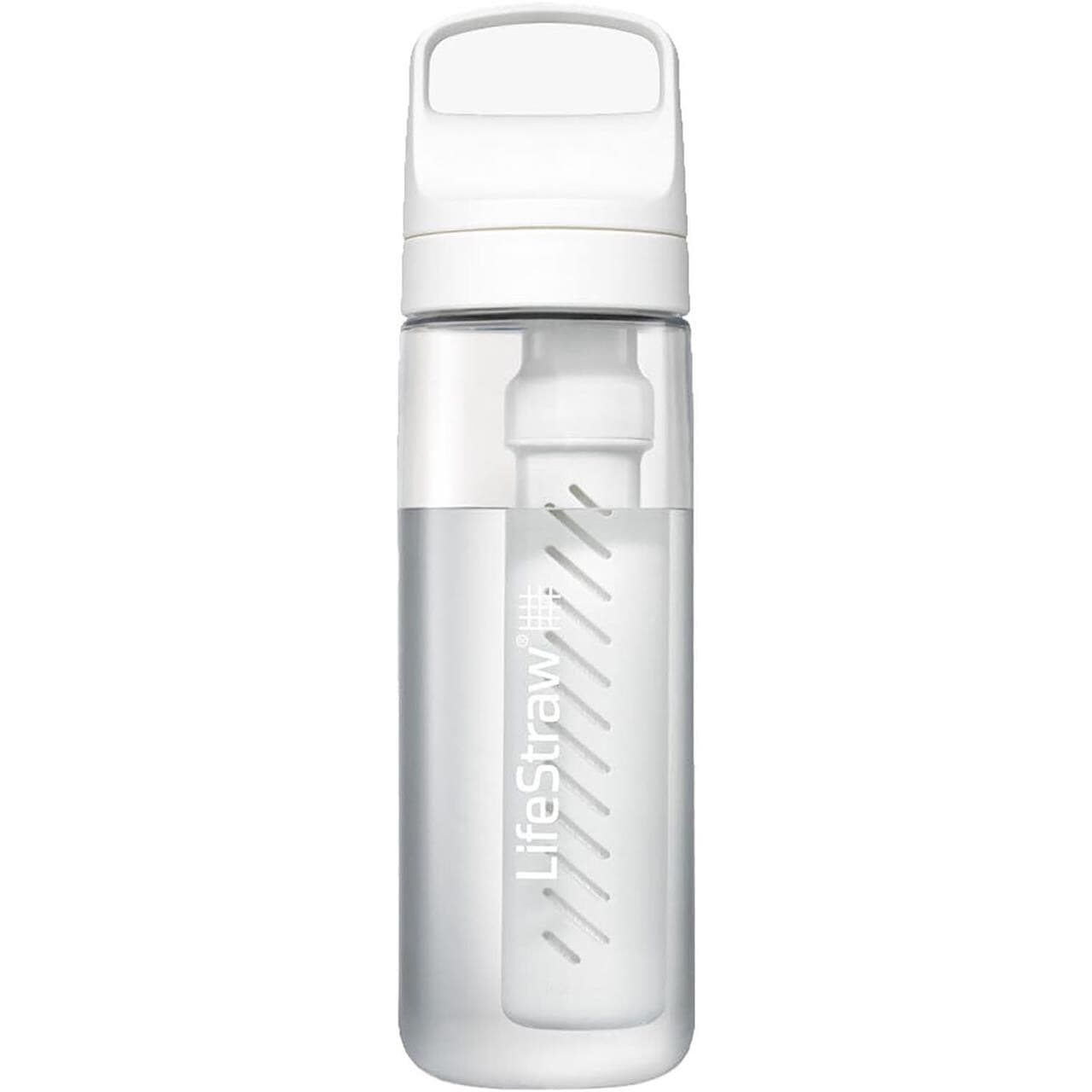 LifeStraw Go 2.0 Water Filter Bottle 22oz 650 Ml (Hvid (CLEAR))