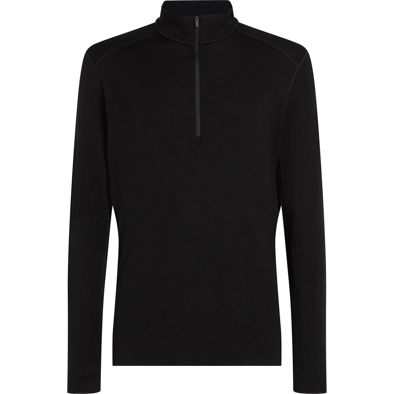 Icebreaker Mens 260 Tech L/S Half Zip (Sort (BLACK) Medium)
