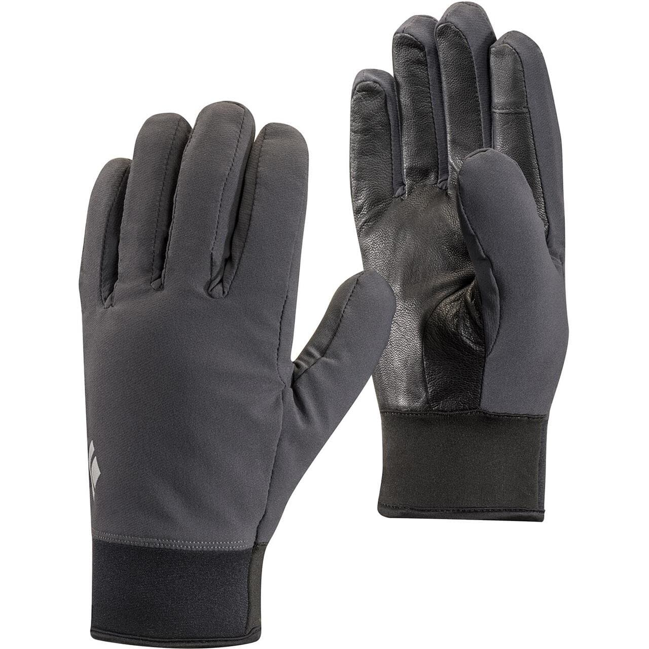Black Diamond Midweight Softshell Gloves (Grå (SMOKE) Large)