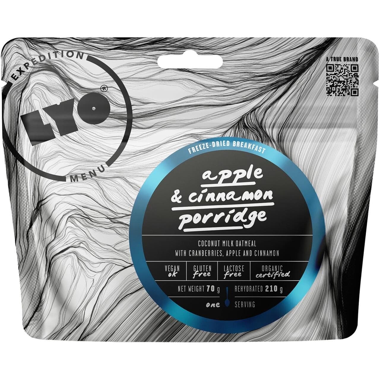 LYOFOOD Apple & Cinnamon Porridge
